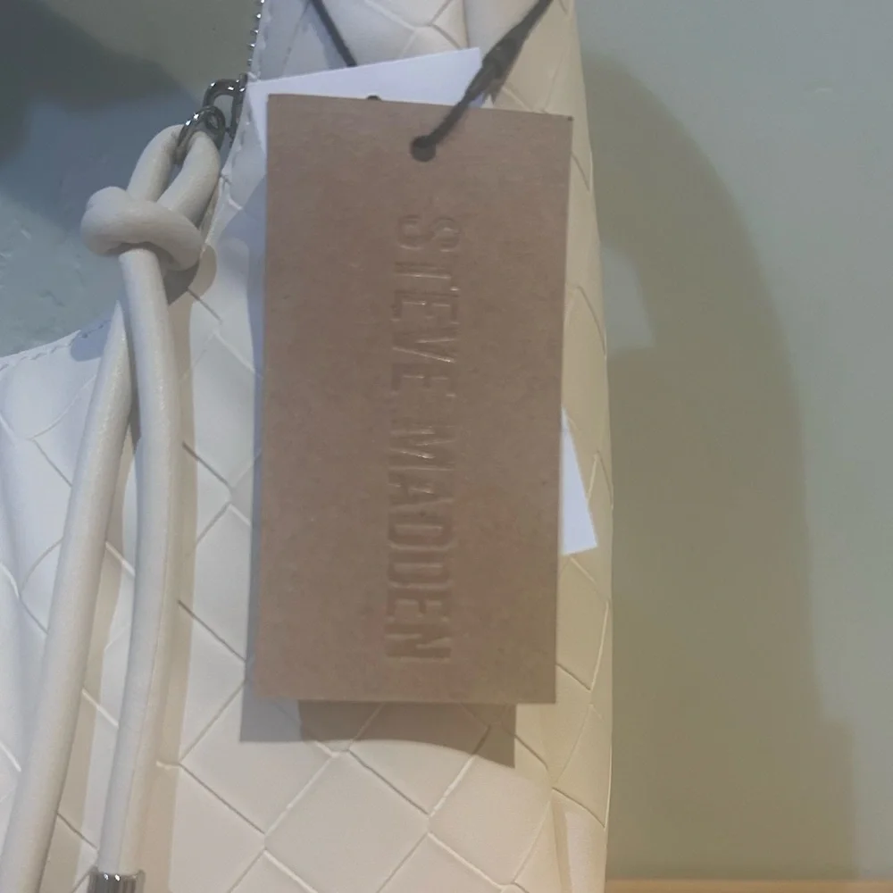 Steve Madden Blonde BWIN Embossed Hobo Shoulder Bag NWTS
